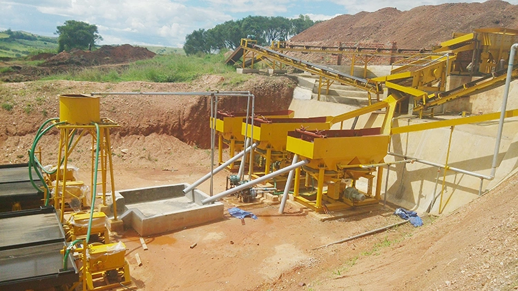 Wolframite Jig Separator for Alluvial or Wolframe Ore Processing Plant