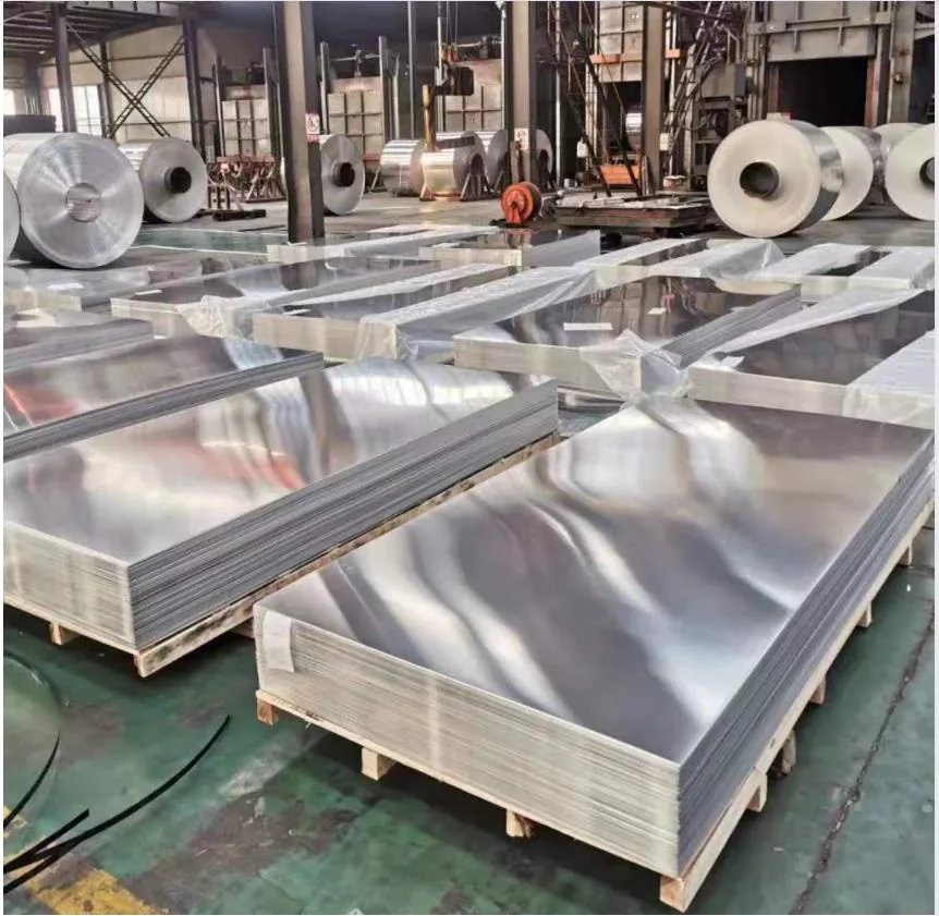 China Suppliers Aluminum Plate Container for Boat H116/H321 5083 5000 5052 6061 Series Marine Grade Aluminum Alloy Sheet Strip