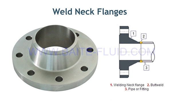 16mo3 15mo3 1.5415 DIN Alloy Steel Forging Welding Neck Flange